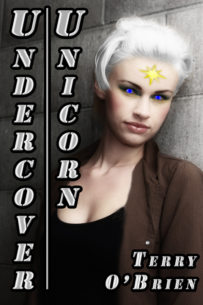 This is cover to my short story 'Undercover Unicorn'.