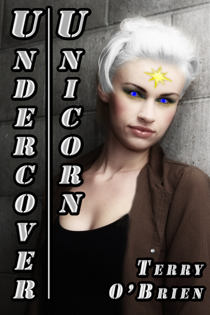 This is cover to my short story 'Undercover Unicorn'.